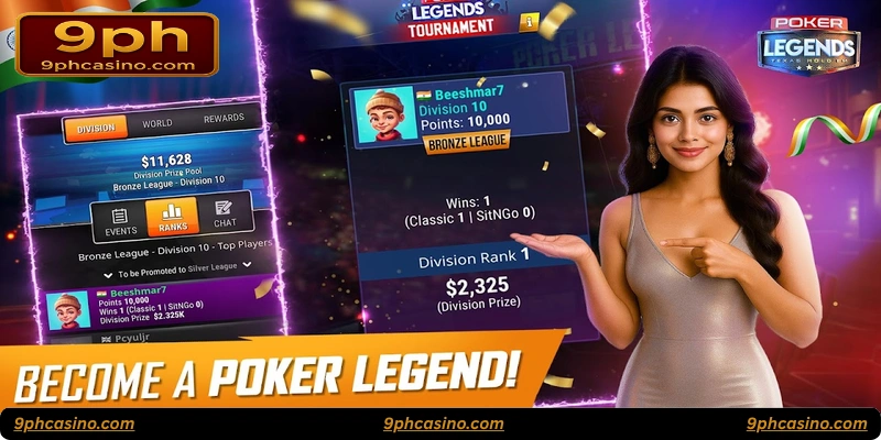 Risk Management in 9ph Poker Legends